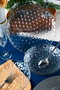 Hermia Set de Servir Pasteles Prizma 7 de Vidrio Transparente de 7 Piezas